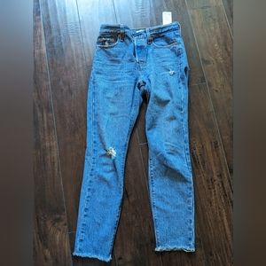 Levi's wedgie jeans, size 25. 100% cotton
